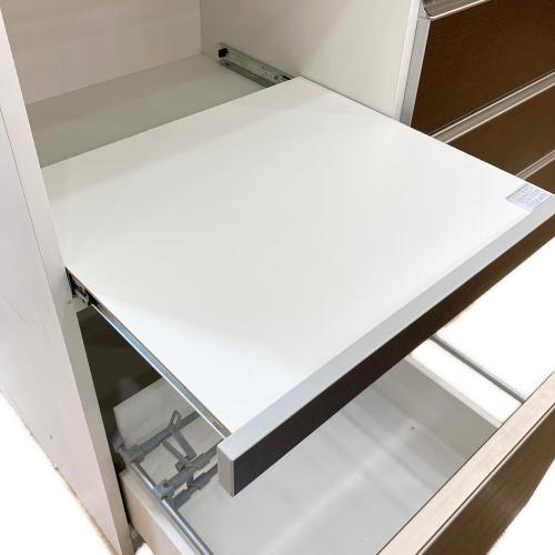 丸仙工業 (マルセンコウギョウ) レンジボード ホワイト×ブラウン