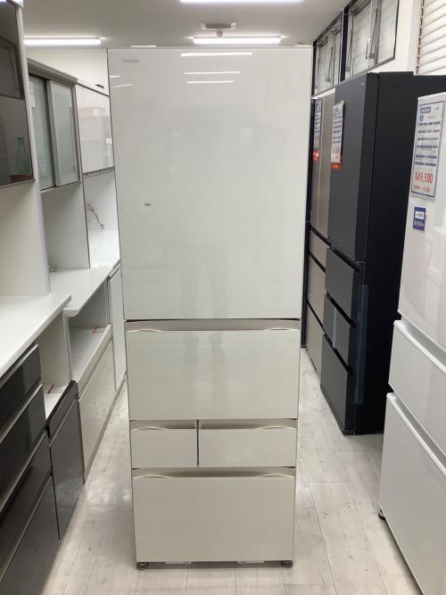 TOSHIBA (トウシバ) 5ドア冷蔵庫 GR-R500GW(ZC) 2019年製 自動製氷機有 501L