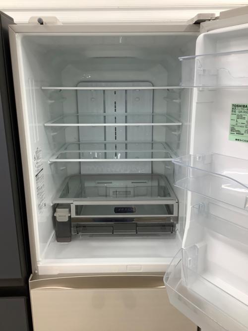 TOSHIBA (トウシバ) 5ドア冷蔵庫 GR-R500GW(ZC) 2019年製 自動製氷機有 501L