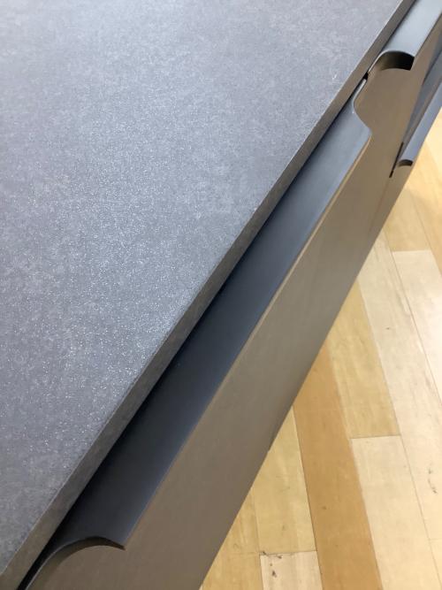 tac INTERIOR (タックインテリア) キッチンカウンター ブラック