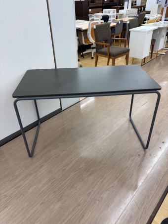 無印良品 (ムジルシリョウヒン) スチールパイプデスク ダークグレー