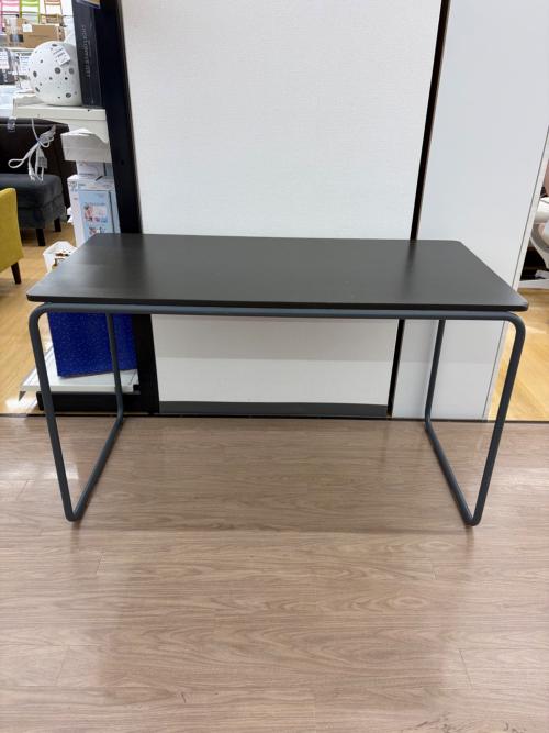 無印良品 (ムジルシリョウヒン) スチールパイプデスク ダークグレー