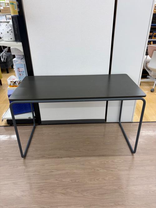 無印良品 (ムジルシリョウヒン) スチールパイプデスク ダークグレー