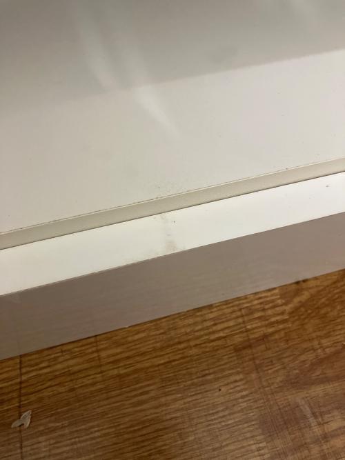 スリムタイプレンジボード ホワイト