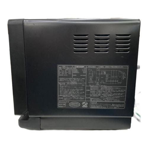 SHARP (シャープ) 電子レンジ RE-TD184-B 2024年製