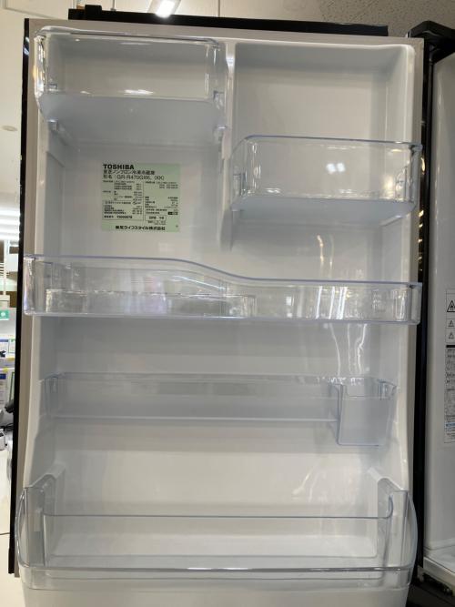 TOSHIBA (トウシバ) 5ドア冷蔵庫 GR-R470GWL 2018年製 465L