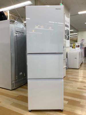 Hisense (ハイセンス) 3ドア冷蔵庫 HR-G28E3W 2023年製 283L