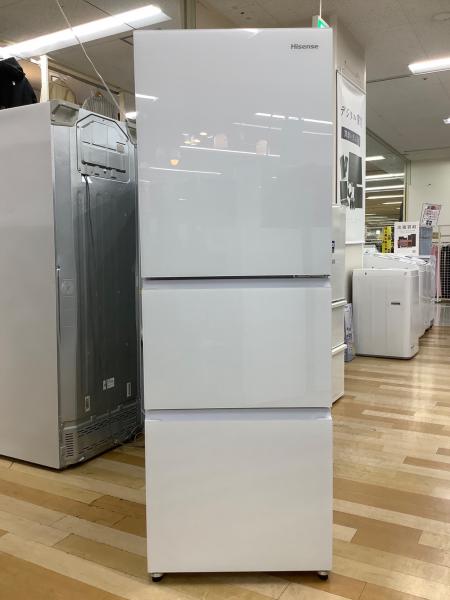 Hisense (ハイセンス) 3ドア冷蔵庫 HR-G28E3W 2023年製 283L