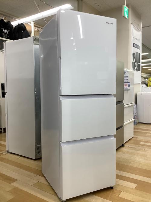 Hisense (ハイセンス) 3ドア冷蔵庫 HR-G28E3W 2023年製 283L