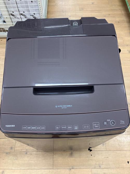 TOSHIBA (トウシバ) 全自動洗濯機 AW-12DP4 2024年製 脚一個欠品