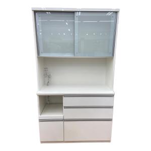 松田家具 (マツダカグ) レンジボード ホワイト