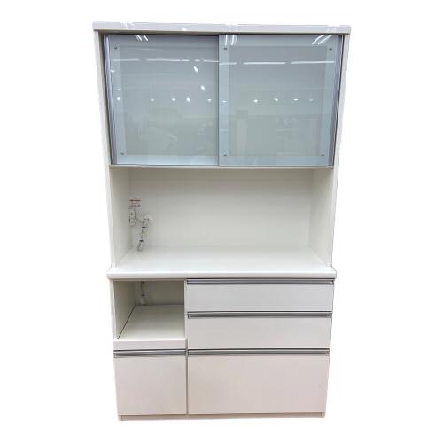 松田家具 (マツダカグ) レンジボード ホワイト