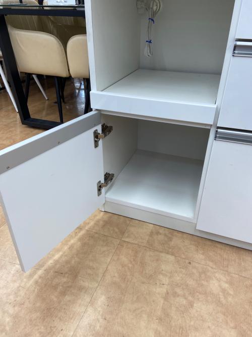 松田家具 (マツダカグ) レンジボード ホワイト