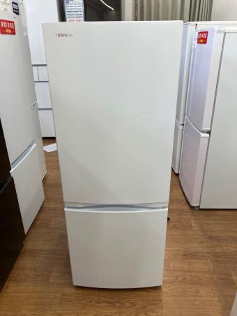 TOSHIBA (トウシバ) 2ドア冷蔵庫 GR-U15BS(W) 2023年製 153L