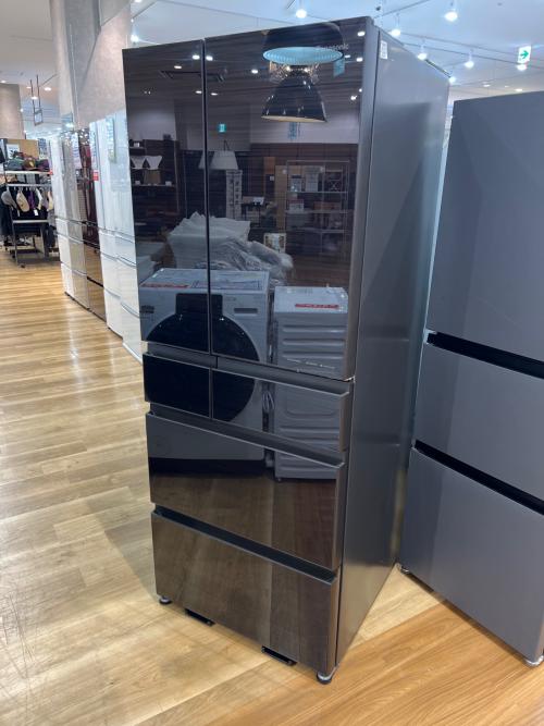 Panasonic (パナソニック) 6ドア冷蔵庫 NR-F489HPX-T 2023年製 自動製氷機有 475L