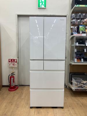 Panasonic (パナソニック) 6ドア冷蔵庫 NR-SPF489X-W 2023年製 自動製氷機有 475L