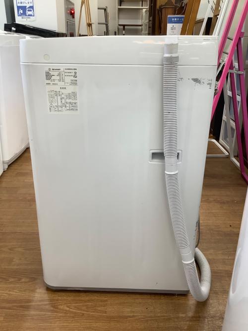 SHARP (シャープ) 全自動洗濯機 ES-GE6E 2021年製　穴なし槽