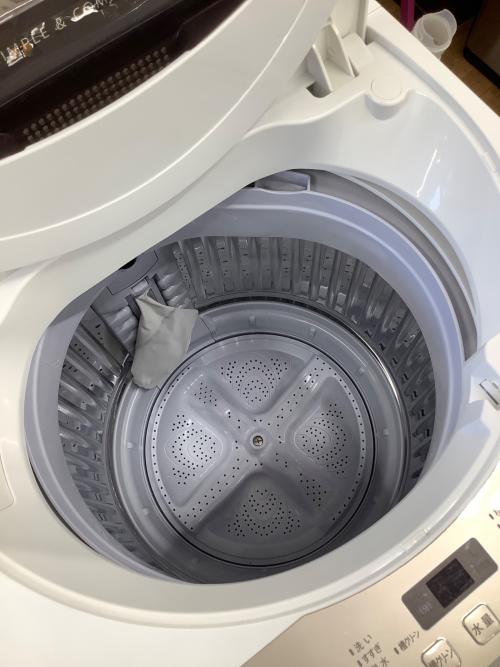 SHARP (シャープ) 全自動洗濯機 ES-GE6E 2021年製　穴なし槽