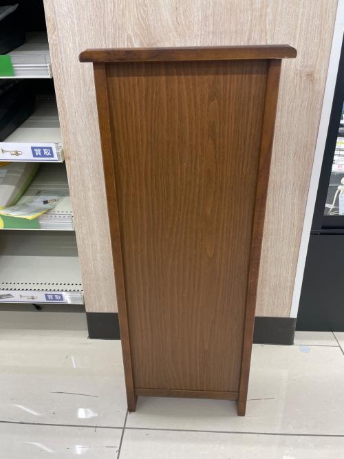 【シューズラック】国産　8段木製ラック　飾り台　ラタン　オールドカリモク◎ シューズラック】国産 8段木製ラック 飾り台 ラタン オールド