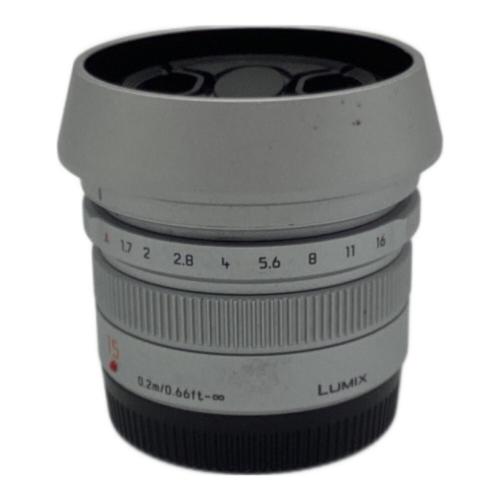 Panasonic (パナソニック) 単焦点レンズ H-X015 0.2m/0.66ft-∞ HN4FA006526