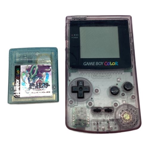 Nintendo (ニンテンドウ) GAMEBOY COLOR クリアカラー CGB-001 動作確認済み -