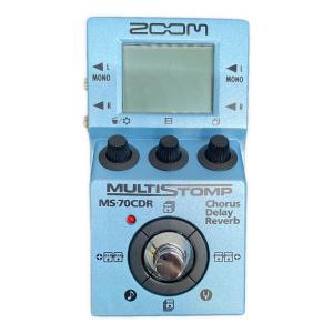 ZOOM (ズーム) エフェクター MULTISTOMP MS-70CDR 動作確認済み