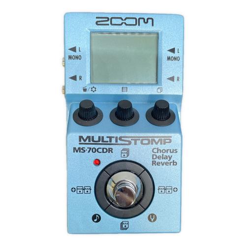 ZOOM (ズーム) エフェクター MULTISTOMP MS-70CDR 動作確認済み
