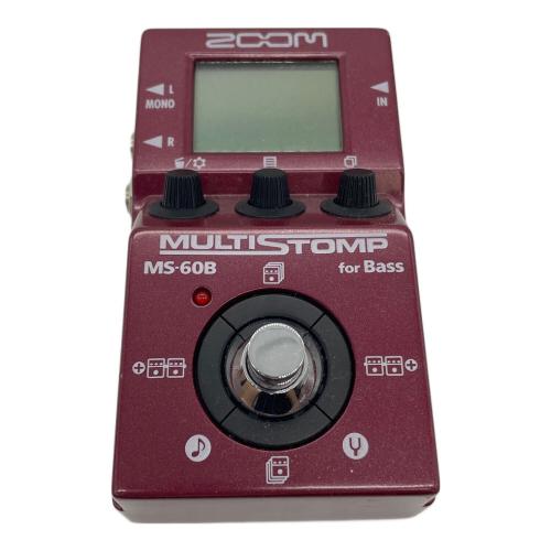 ZOOM (ズーム) エフェクター MULTI STOMP MS-60B