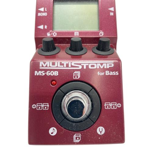 ZOOM (ズーム) エフェクター MULTI STOMP MS-60B