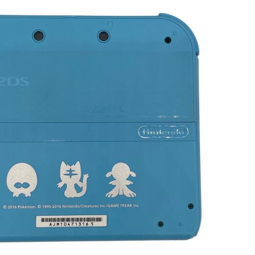 Nintendo (ニンテンドー) Nintendo 2DS ポケモンサン・ムーン ライトブルー FTR-001 動作確認済み AJM104713165