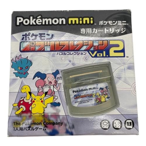 ポケモンミニ用ソフト @ ポケモンパズルコレクション Vol.2 -