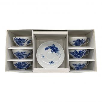 ROYAL COPENHAGEN (ロイヤル・コペンハーゲン) カップ&ソーサー ブルーフラワー・カーブ 6Pセット