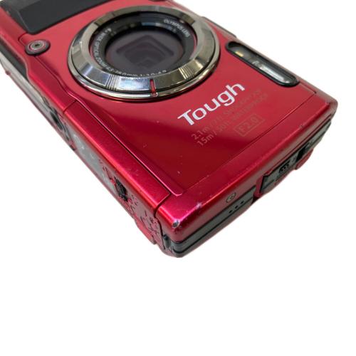 OLYMPUS (オリンパス) コンパクトデジタルカメラ TG-3 画面キズ有 レッド