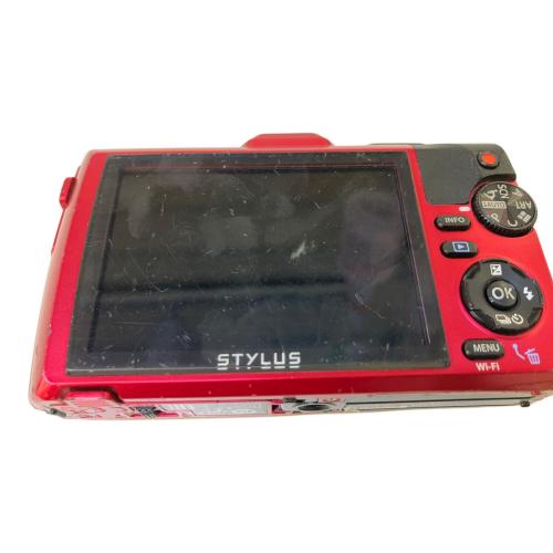 OLYMPUS (オリンパス) コンパクトデジタルカメラ TG-3 画面キズ有 レッド