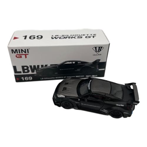 MINI GT (ミニジーティー) ダイキャストカー LB-Silhouette WORKS GT Nissan 35GT-RR バージョン1 マットブラック 中国限定