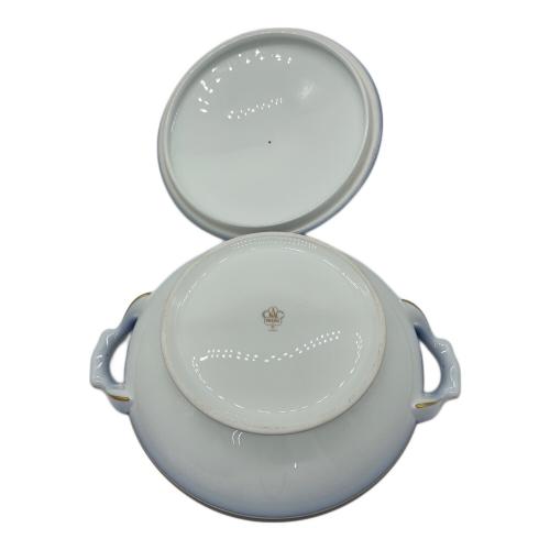 大倉陶園 (オオクラトウエン) キャセロール  瑠璃片葉金蝕