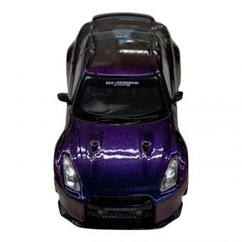 MINI GT (ミニジーティー) ダイキャストカー LB★WORKS Nissan GT-R (R35) タイプ1 リアウイング バージョン1 マジックパープル
