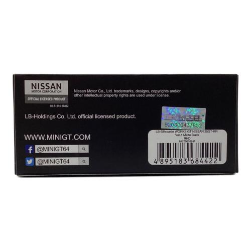 MINI GT (ミニジーティー) ダイキャストカー LB-Silhouette WORKS GT Nissan 35GT-RR バージョン1 中国限定