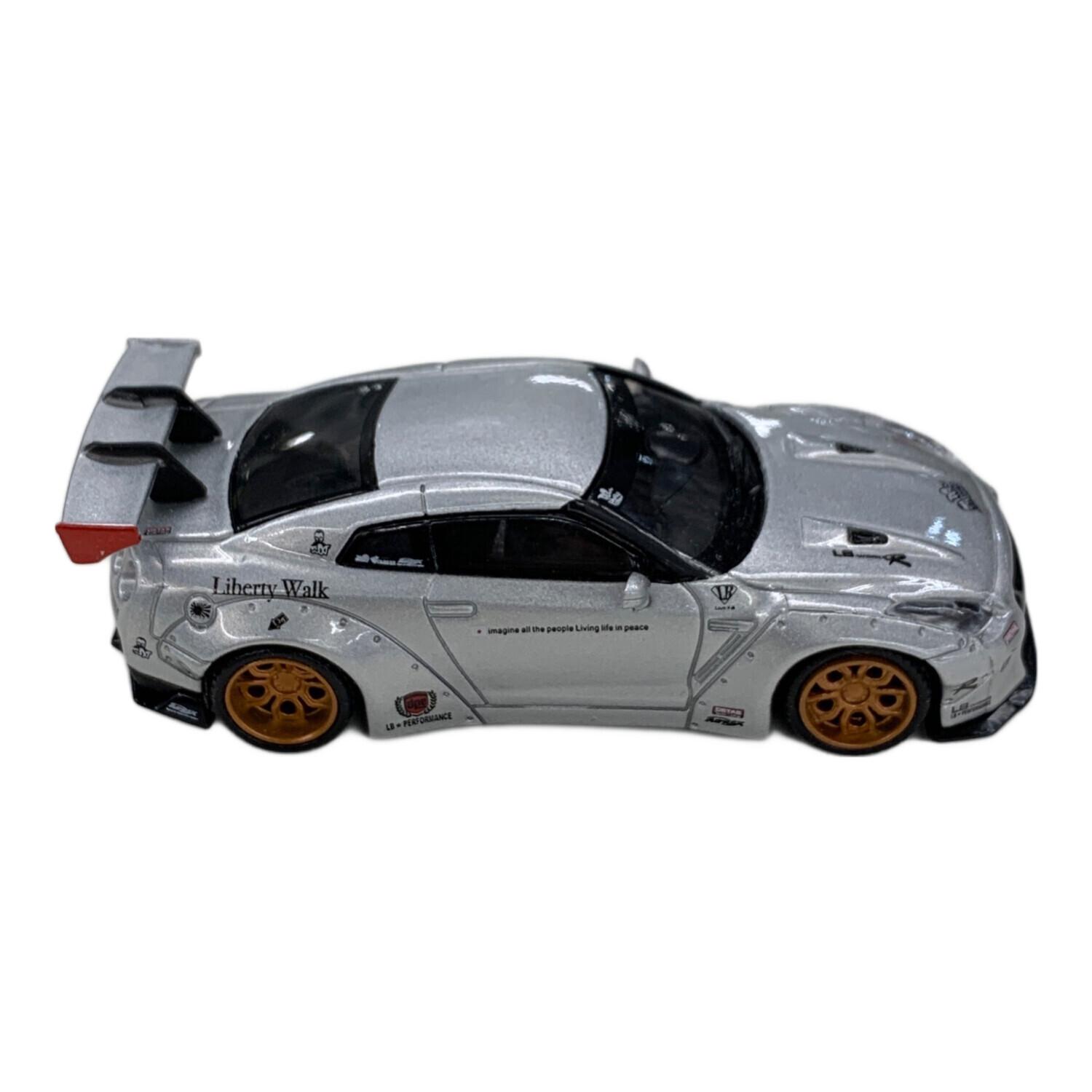 MINI GT (ミニジーティー) ミニカー LB☆WORKS Nissan GT-R R35 タイプ