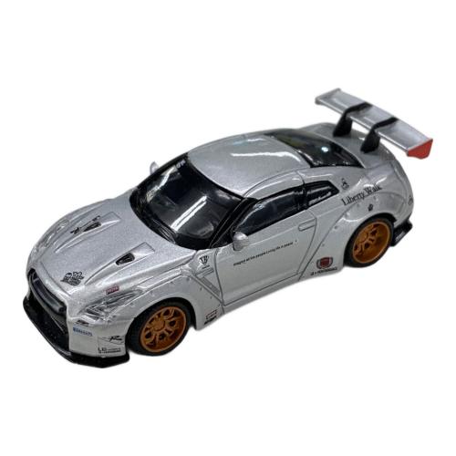 MINI GT (ミニジーティー) ミニカー LB★WORKS Nissan GT-R R35 タイプ1 リアウィング バージョン1 マジックパール 台湾限定