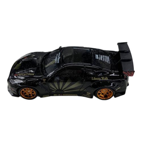 MINI GT (ミニジーティー) ダイキャストカー LB★WORKS Nissan GT-R R35 タイプ1 リアウイング バージョン 1+2 ブラック