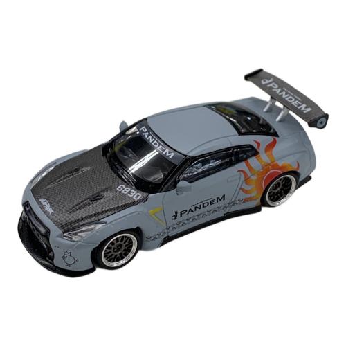 MINI GT (ミニジーティー) ダイキャストカー Pandem Nissan GT-R R35 GTウィング ROCAF Malataw Fighter 台湾限定