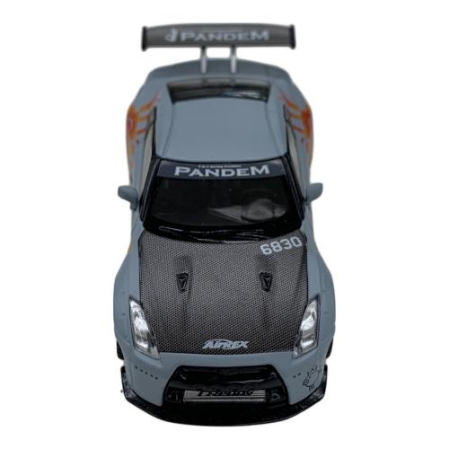MINI GT (ミニジーティー) ダイキャストカー Pandem Nissan GT-R R35 GTウィング ROCAF Malataw Fighter 台湾限定