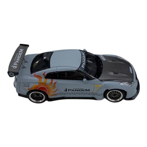 MINI GT (ミニジーティー) ダイキャストカー Pandem Nissan GT-R R35 GTウィング ROCAF Malataw Fighter 台湾限定