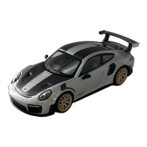 MINI GT (ミニジーティー) ポルシェ 991ターボ GT2RS 左ハンドル(シルバーメタリック) ダイキャストカー