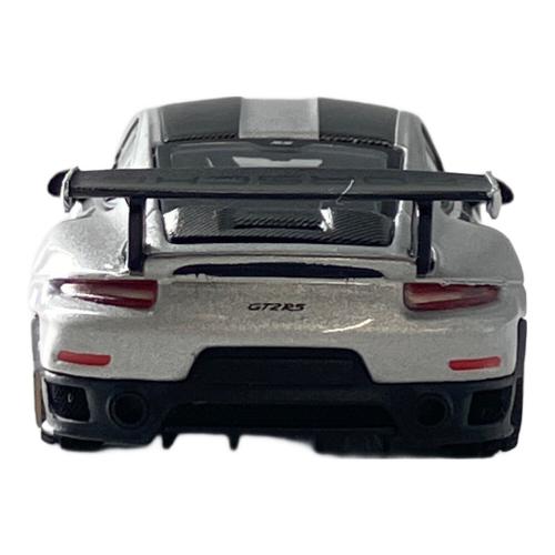 MINI GT (ミニジーティー) ポルシェ 991ターボ GT2RS 左ハンドル(シルバーメタリック) ダイキャストカー