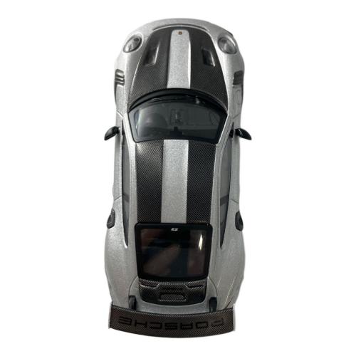 MINI GT (ミニジーティー) ポルシェ 991ターボ GT2RS 左ハンドル(シルバーメタリック) ダイキャストカー