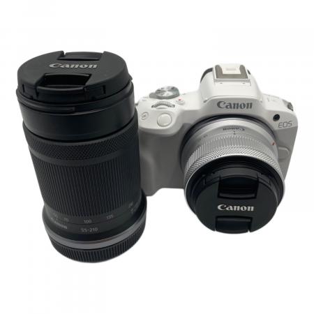 CANON ミラーレス一眼カメラ EOS R50 ﾀﾞﾌﾞﾙｽﾞｰﾑﾚﾝｽﾞｷｯﾄ｜トレファクONLINE
