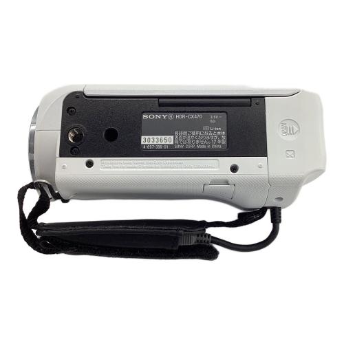 SONY (ソニー) SONY (ソニー) デジタルHDビデオカメラレコーダー 229万画素  HDR-CX470