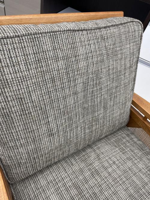 ACME Furniture (アクメファニチャー) ラウンジチェアー ナチュラル×グレー 248 WICKER